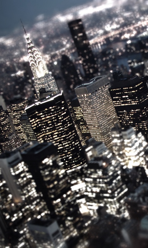 Ночной Нью-Йорк обои