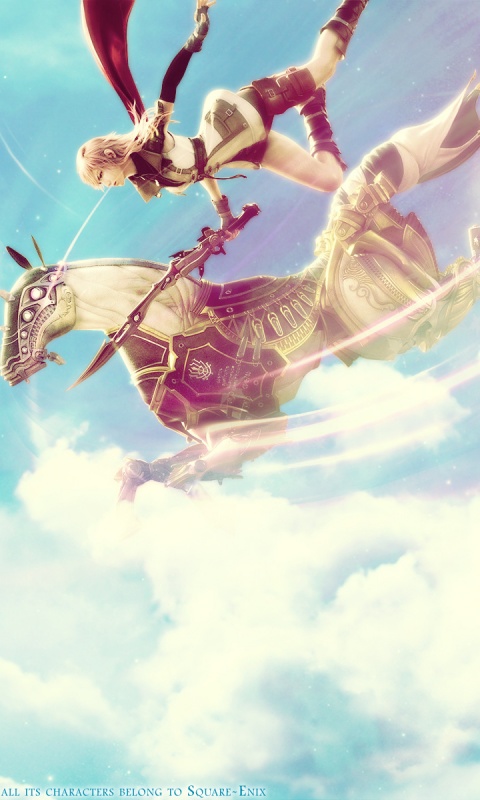 Девушка из Final Fantasy XIII обои