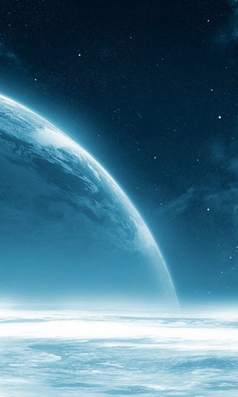 Планета за горизонтом обои
