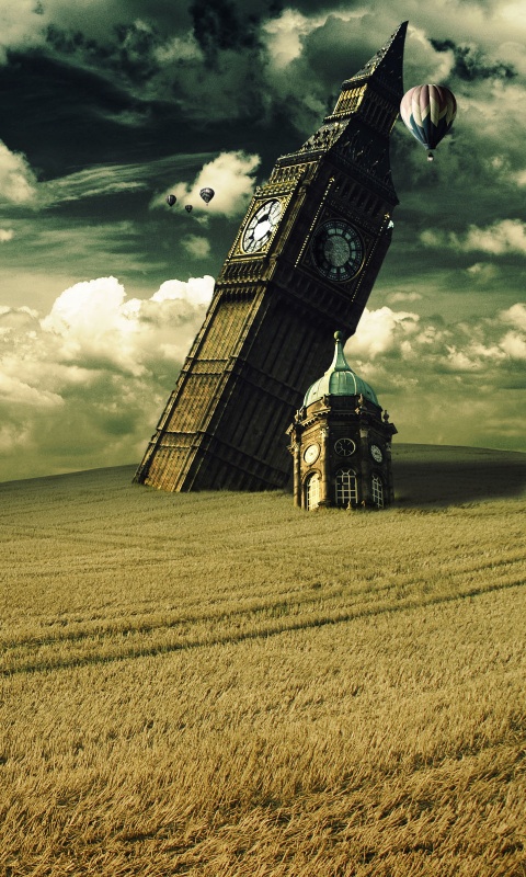 Лондон через тысячи лет обои