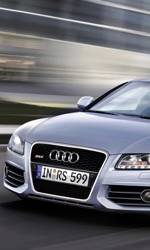 Ауди на скорости обои