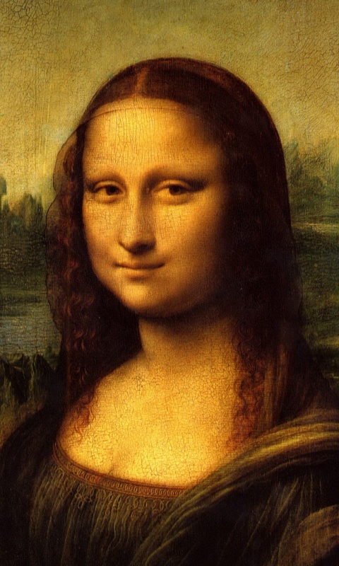 Картина Мона Лиза обои