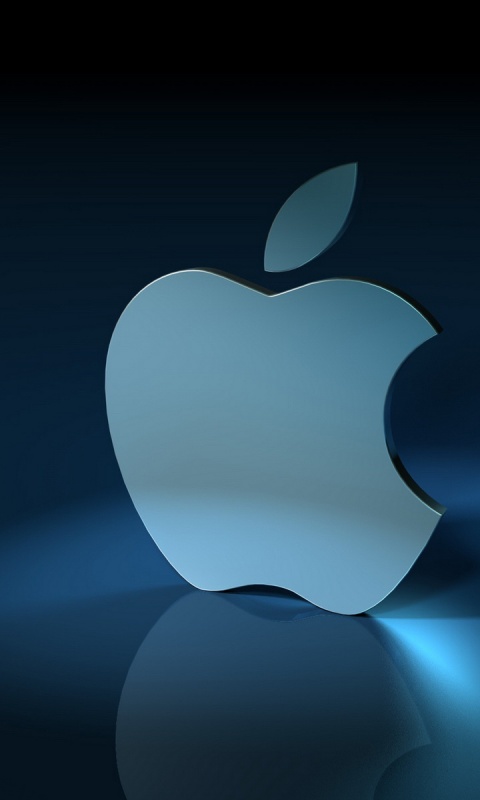 3D логотип Apple обои