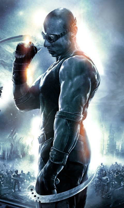 Риддик с клинками обои