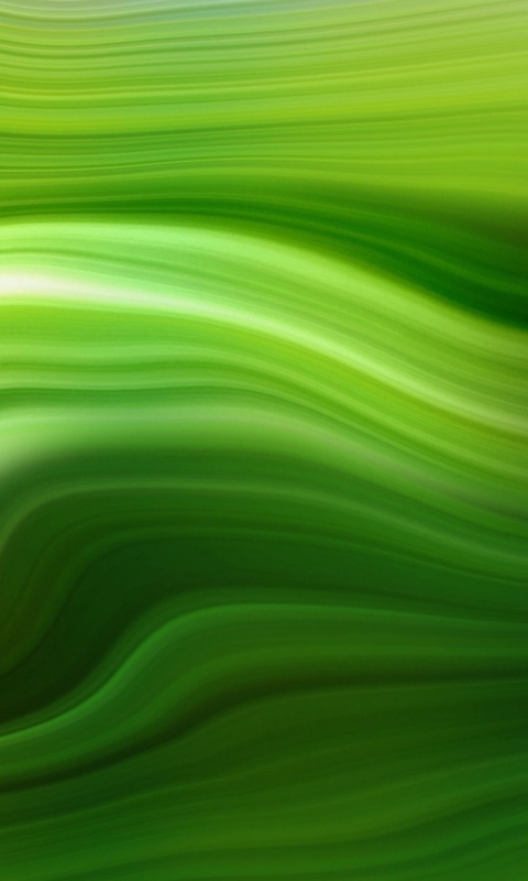 Зеленые волны обои