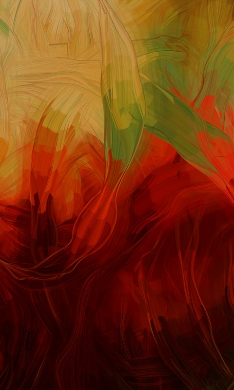 Абстракция красками обои