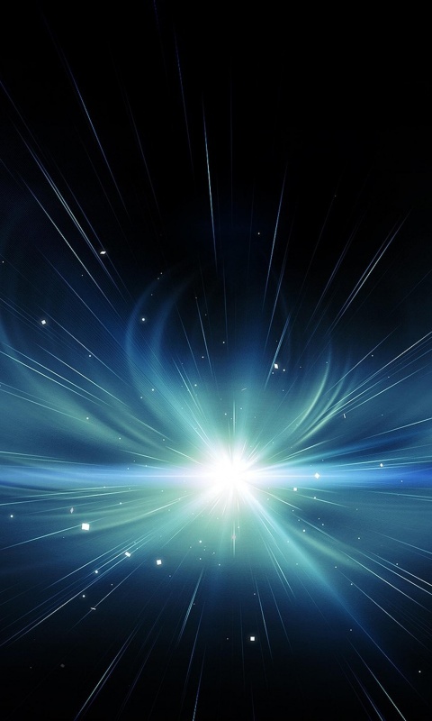 Летящий на тебя свет обои