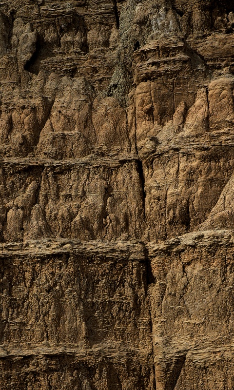 Скалистый обрыв обои