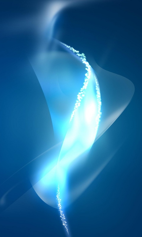 Светящаяся вертикальная волна обои