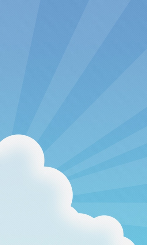 Лучи из-за облака обои