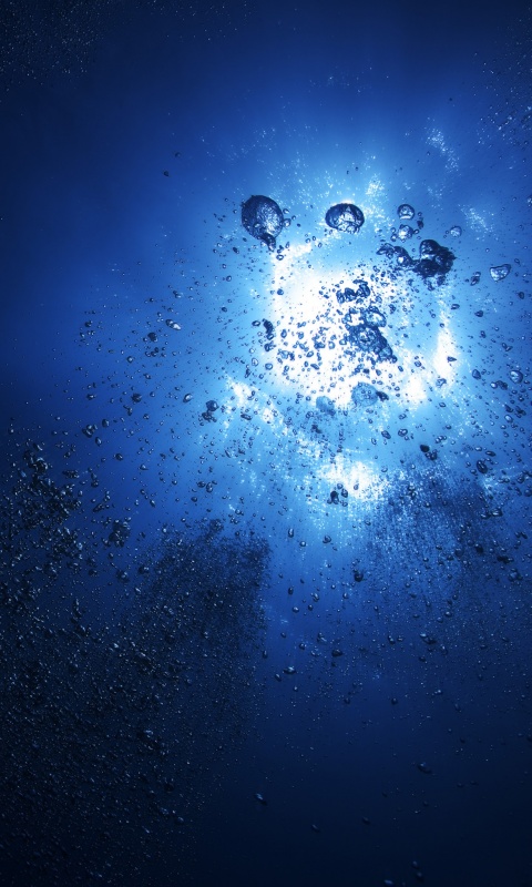 Всплывающие пузыри обои