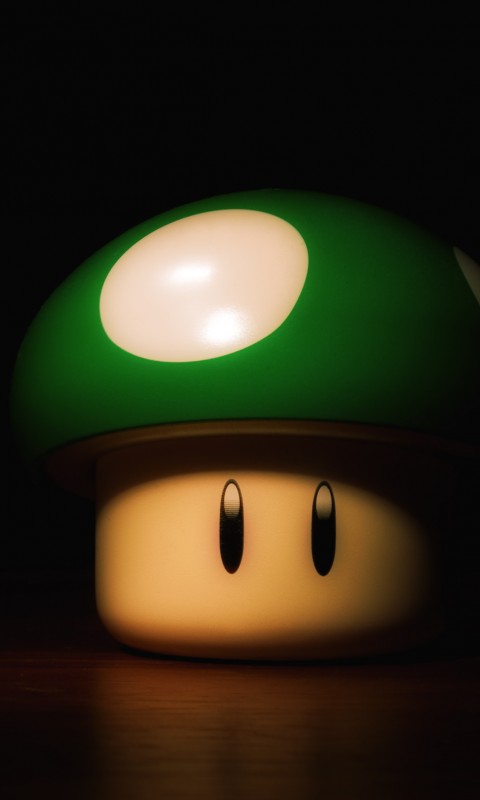 Гриб из игры марио обои
