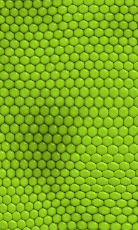 Зеленая сотообразная структура обои