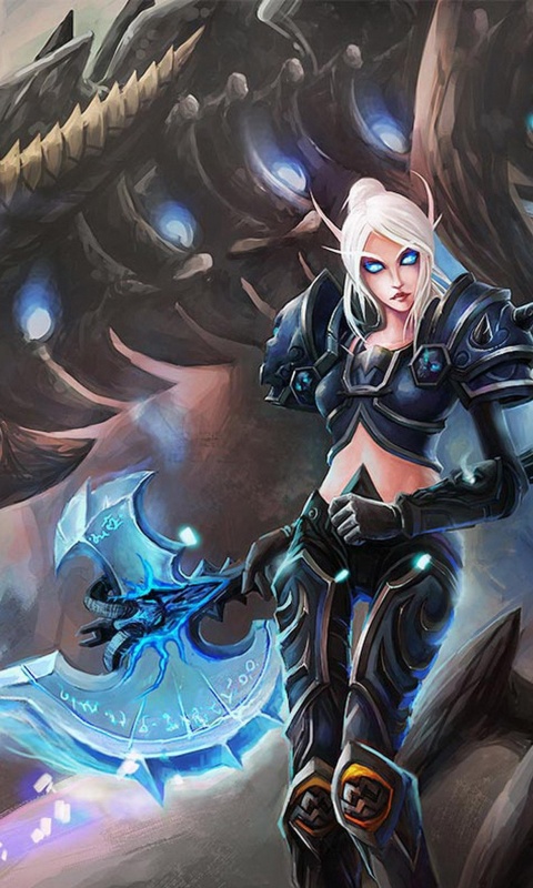 Героиня MMORPG обои