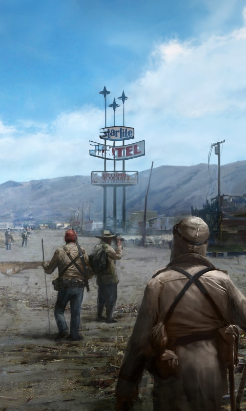 Постапокалиптический вид обои