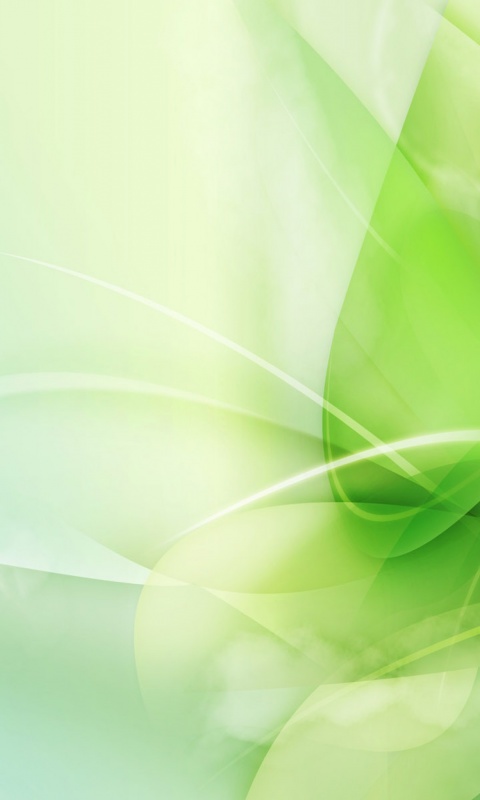 Светло зеленая абстракция обои