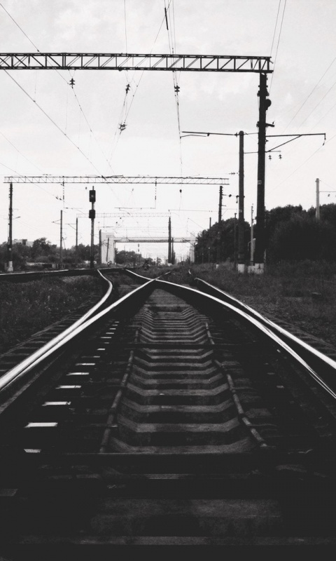 Железнодорожные пути обои