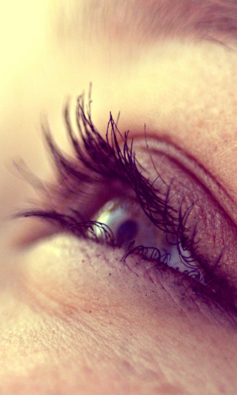 Девичье лицо обои