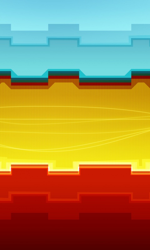 Яркая абстракция обои