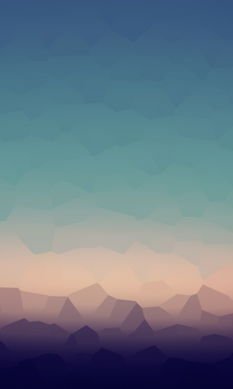 Минималистичный пейзаж обои