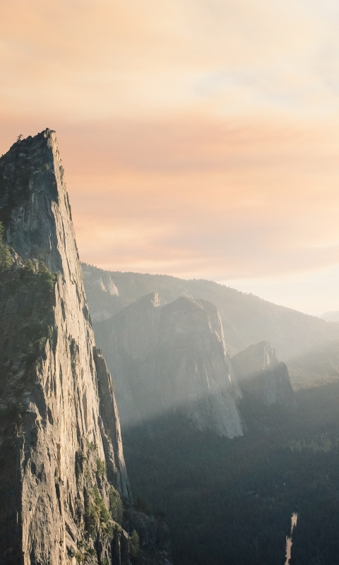 Горный пейзаж обои