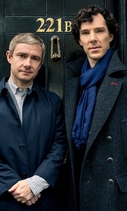 Шерлок и Ватсон обои