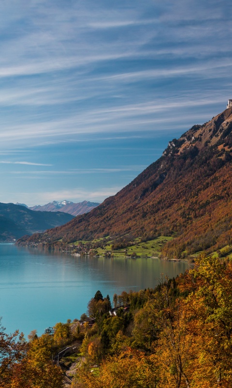 Горное озеро обои