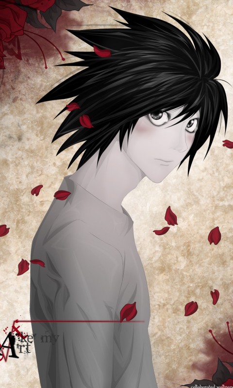 Тетрадь смерти, фанарт обои