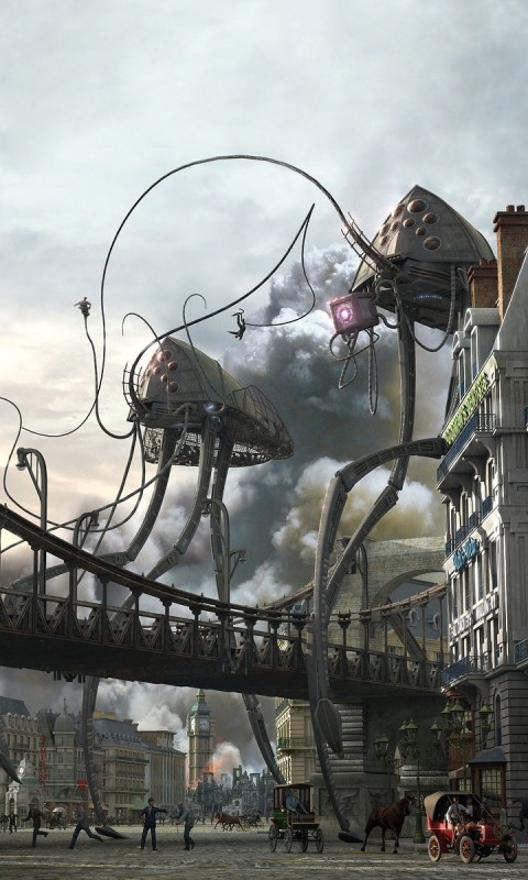 Война миров обои