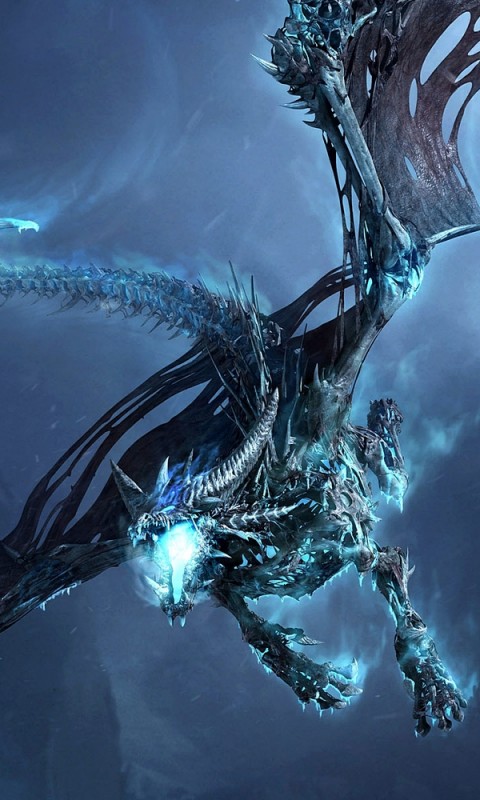 Ледяной дракон обои