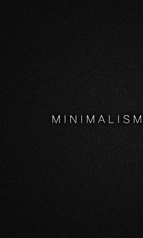 Минимализм обои
