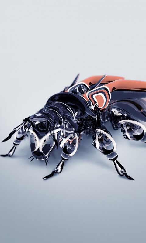 Кибер муха обои