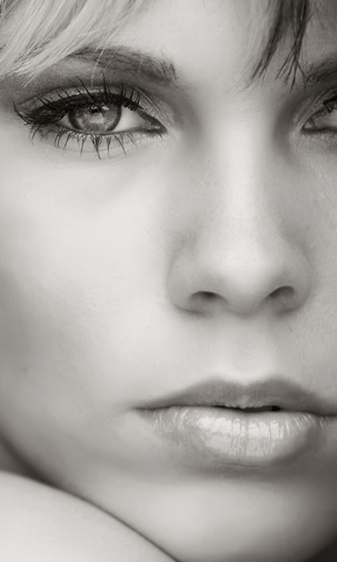 Черно-белое обои