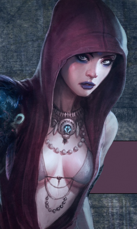 Морриган из Dragon Age обои