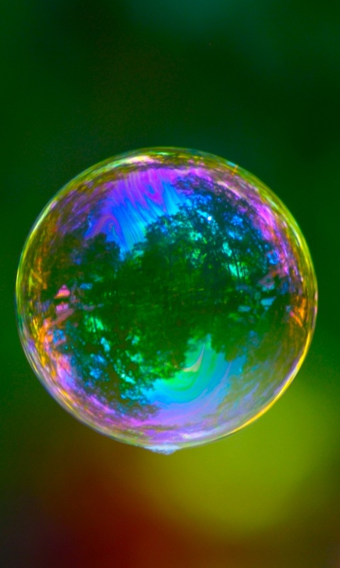 Мыльный пузырь обои