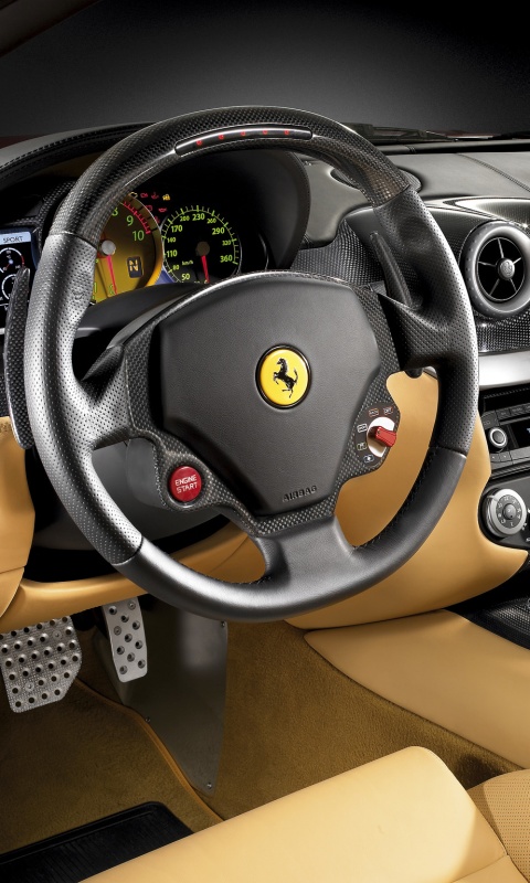 Салон феррари обои