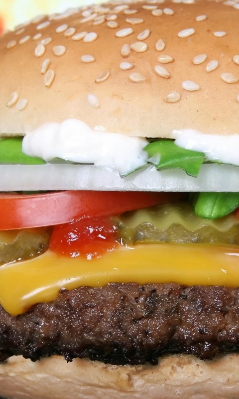 Чизбургер обои