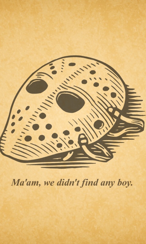 Маска Джейсона обои