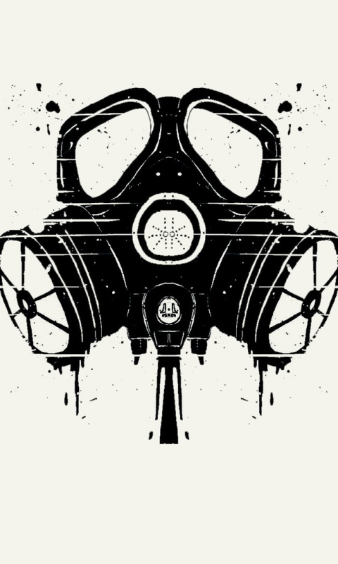 Противогаз обои