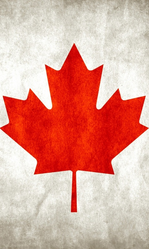 Флаг канады, кленовый лист обои