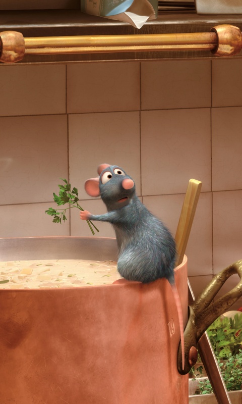 Рататуй варит суп обои