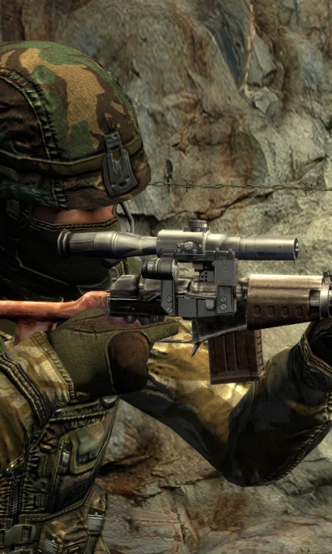 Снайпер из Counter Strike обои