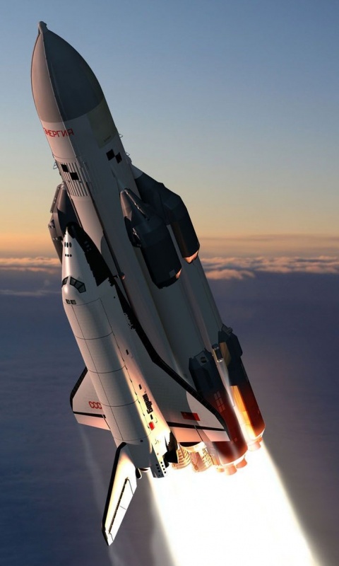 Взлёт шаттла обои