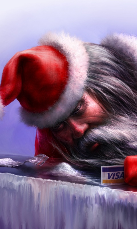 Плохой Санта обои