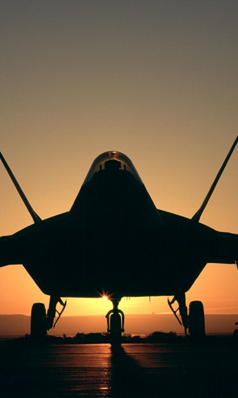 Истребитель F22 обои