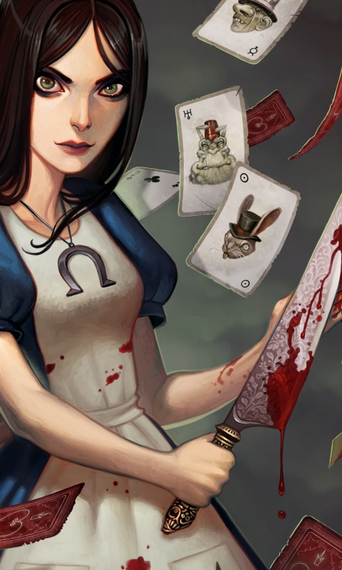 Алиса в стране чудес обои