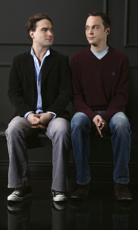 Шелдон Купер и Леонард Хофстедер обои