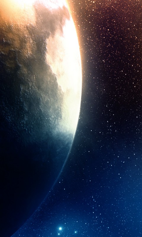 В темном свете обои