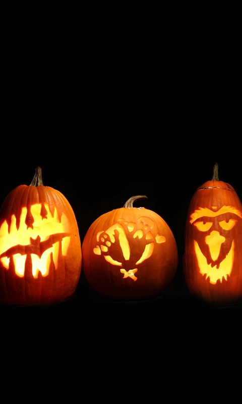 Тыквы на Хэллоуин обои