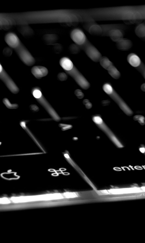 Клавиатура макбука обои